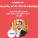Webinar - The Security of Artificial Intelligence